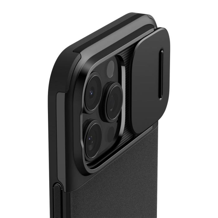 Bild 6, Spigen iPhone 16 Pro Skal MagSafe Optik Armor Black
