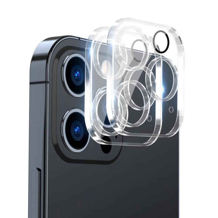 Bild 1, ENKAY iPhone 16 Pro Max/16 Pro Linsskydd 2-PACK Härdat Glas