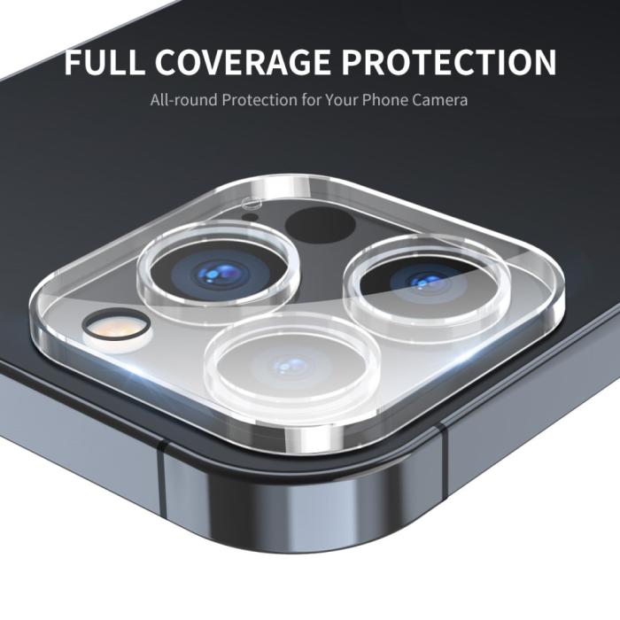 Bild 2, ENKAY iPhone 16 Pro Max/16 Pro Linsskydd 2-PACK Härdat Glas