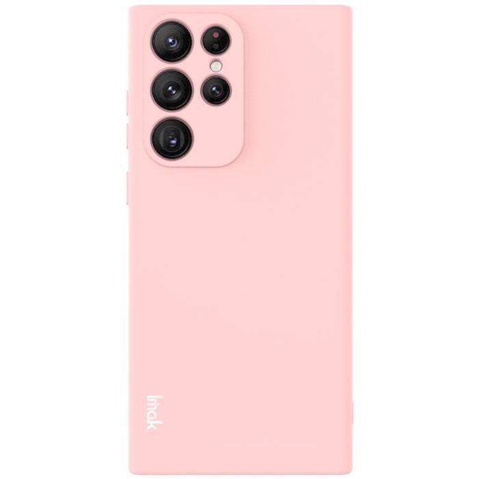 Bild 1, IMAK Samsung Galaxy S22 Ultra Skal Skin Touch TPU Ljus Rosa