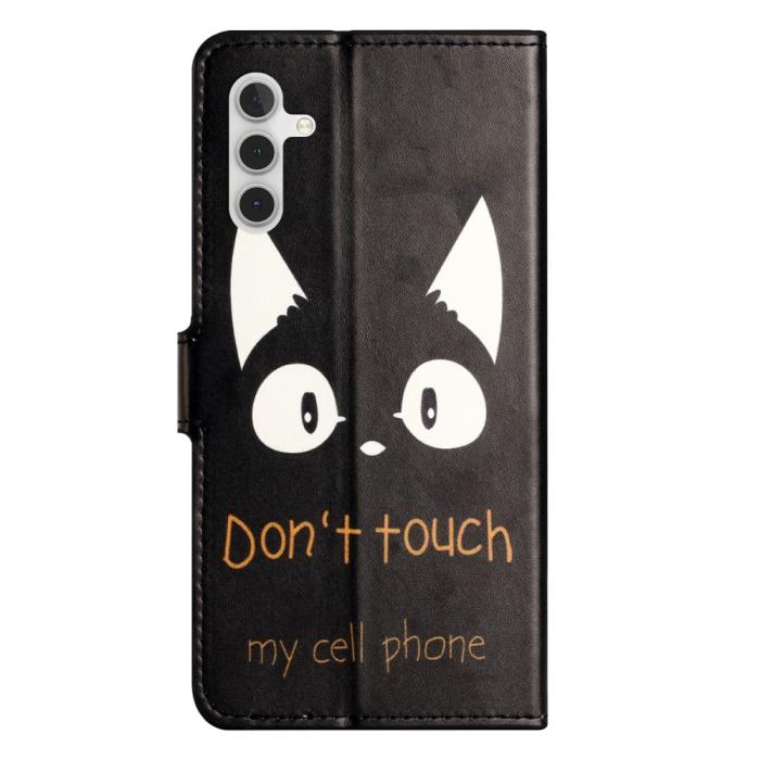 Bild 6, Samsung Galaxy A15 5G Fodral Med Tryck Dont Touch Katt