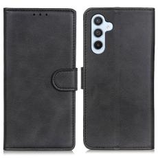Samsung Galaxy A37 5G Pl&aring;nboksfodral L&auml;der Svart