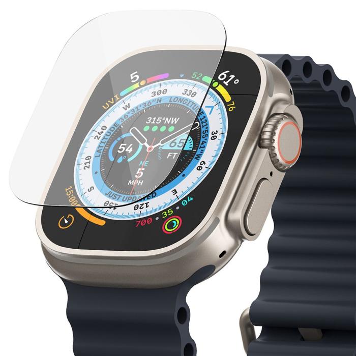Bild 2, Ringke 4-PACK Härdat Glas ID Skärmskydd Apple Watch Ultra 49 mm