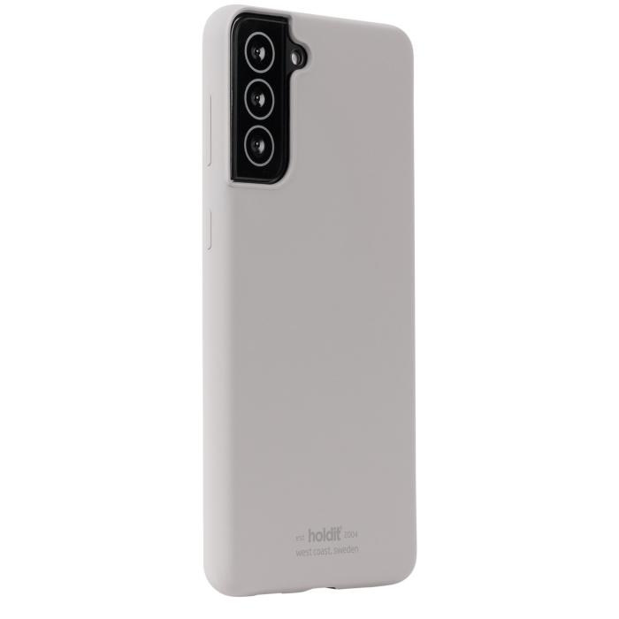 Bild 2, holdit Samsung Galaxy S22 Plus Mobilskal Silikon Taupe