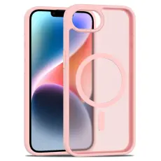 iPhone 16e Skal MagSafe Skin Touch Rosa