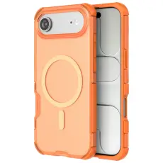 iPhone Air Skal MagSafe Shockproof Hybrid Orange