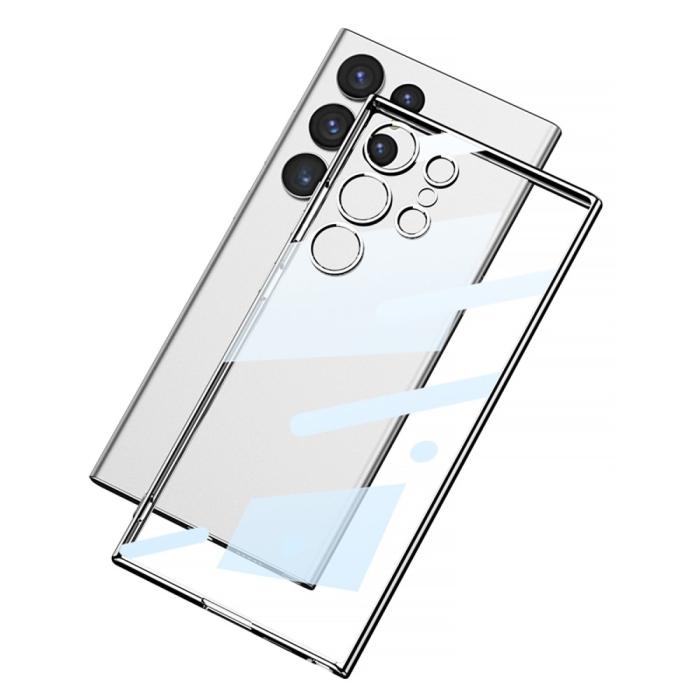 Bild 2, GKK Galaxy S24 Ultra Skal Electroplate TPU Silver
