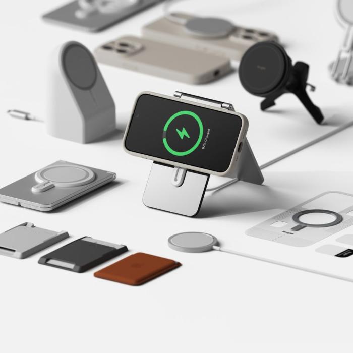 Bild 5, Ringke iPhone 15 Pro Skal MagSafe Silikon Stone