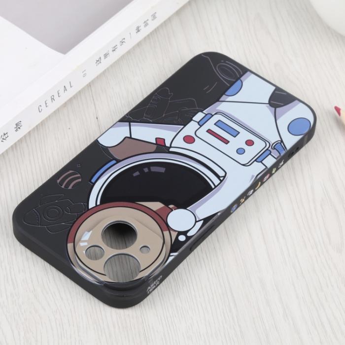 Bild 4, iPhone 14 Skal Spaceman Med Kikare