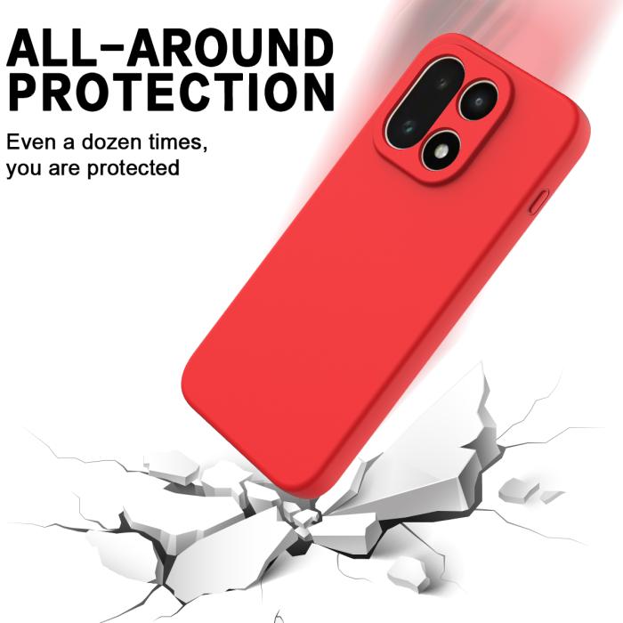 Bild 5, OnePlus 15 Skal Liquid Silikon Röd