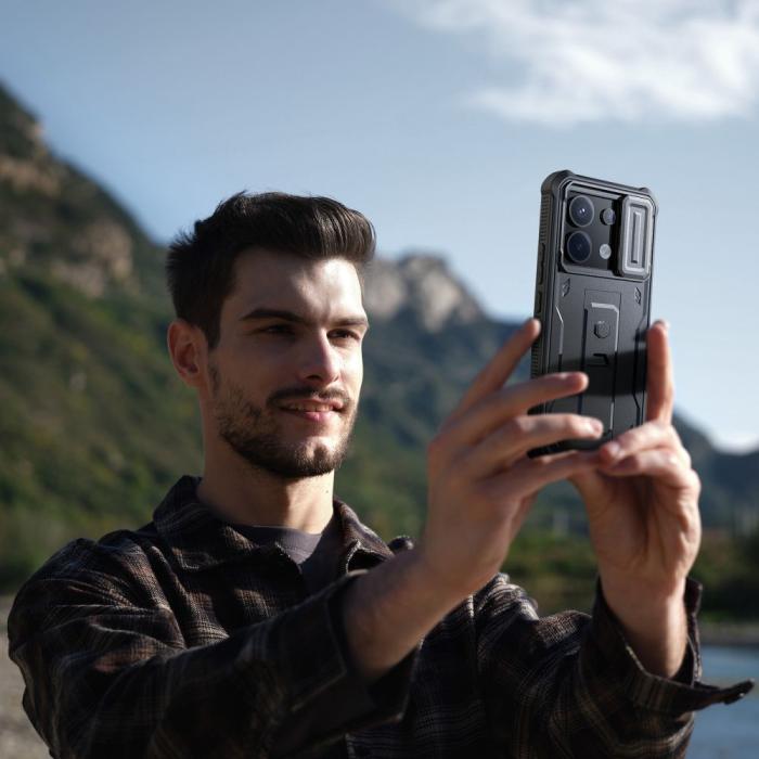 Bild 6, Tech-Protect Xiaomi Redmi Note 13 Pro 5G Skal Kevlar Cam+ Svart