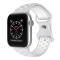 Sportarmband Dual-Color Apple Watch 41/40/38 mm (S/M) Grå/Vit