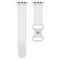 Sportarmband Dual-Color Apple Watch 41/40/38 mm (S/M) Grå/Vit