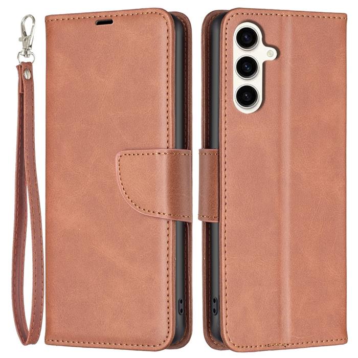 Bild 1, Samsung Galaxy S24 FE Fodral Läder Brun