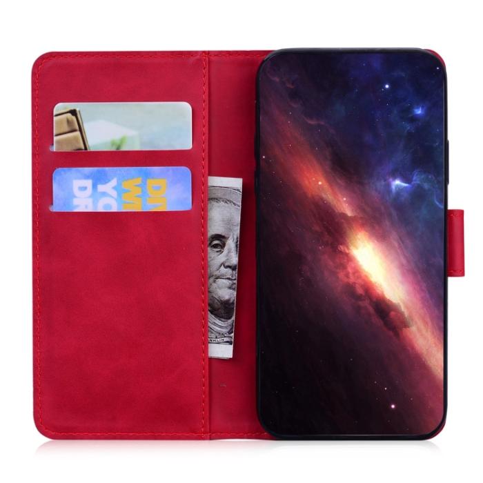 Bild 4, iPhone 15 Pro Fodral Skin Touch Röd