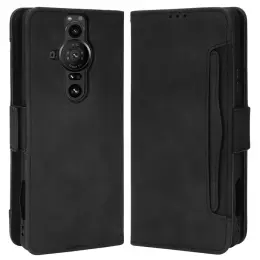 Sony Xperia Pro-I Fodral Med Avtagbart Kortfodral Svart