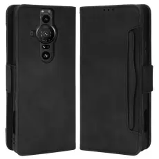 Sony Xperia Pro-I Fodral Med Avtagbart Kortfodral Svart