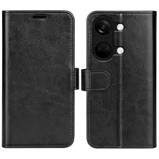 OnePlus Nord 3 5G Fodral Crazy Horse Läder Svart