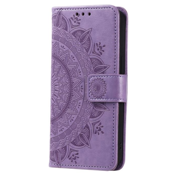 Bild 5, Sony Xperia 5 IV Fodral Mandala Läder Lila