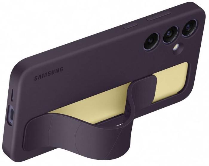 Bild 3, Samsung Galaxy S24 Plus Skal Standing Grip Dark Violet