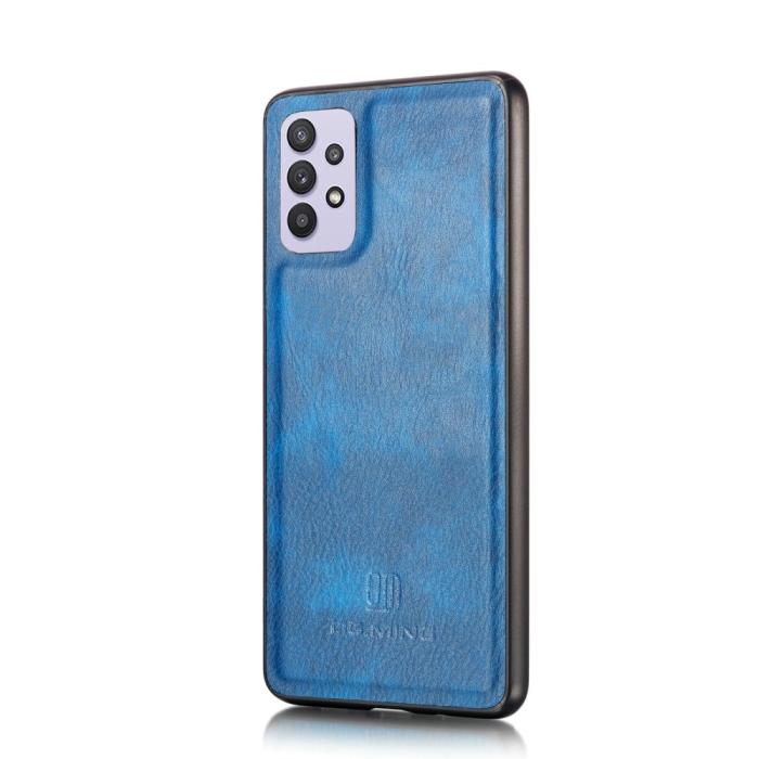 Bild 5, Samsung Galaxy A32 5G - DG.MING 2in1 Magnet Fodral - Blå