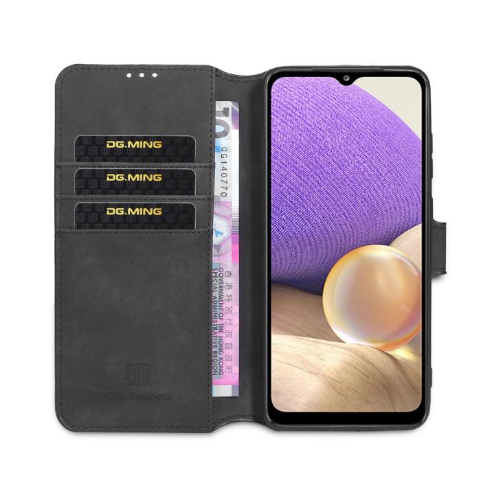 Bild 4, Samsung Galaxy A32 5G - DG.MING Retro Fodral - Svart