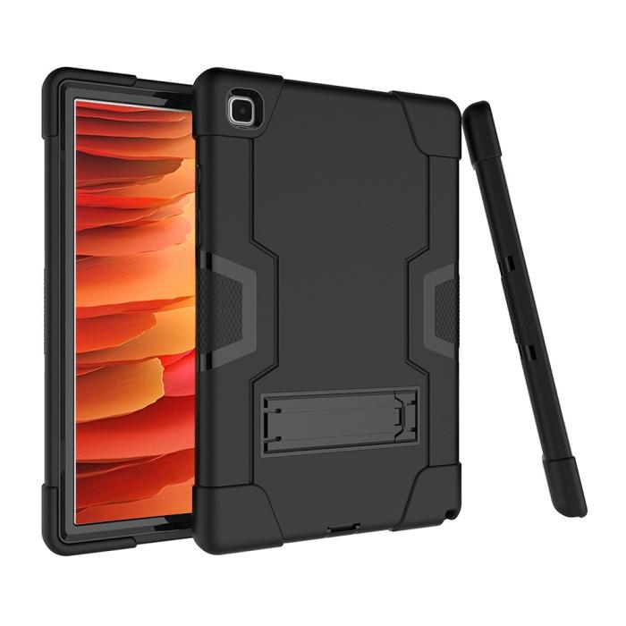 Bild 4, Samsung Galaxy Tab A7 10.4 Skal Shockproof Hybrid Med Kickstand Svart