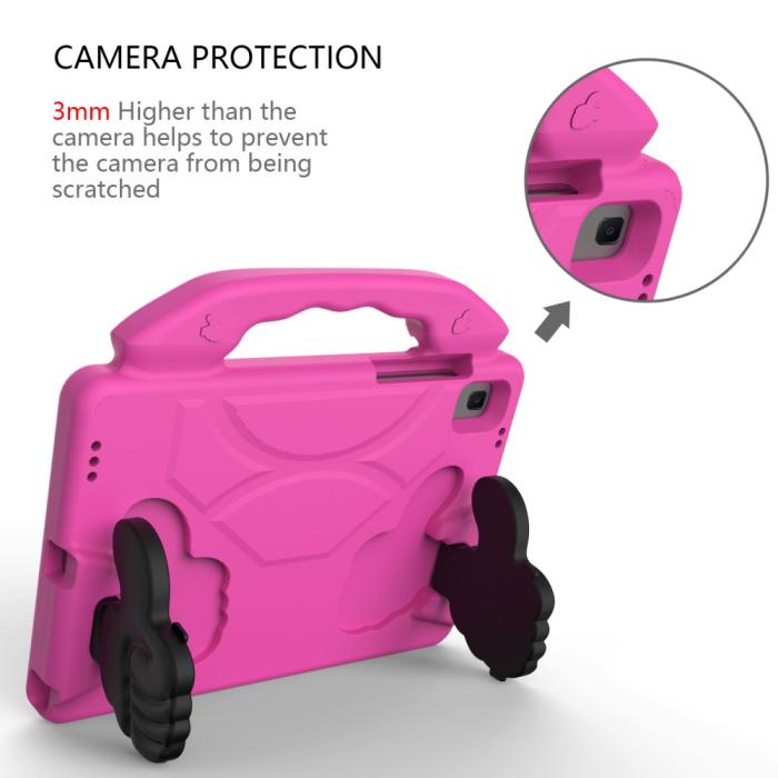 Bild 5, Samsung Galaxy Tab A7 10.4 Skal EVA Shockproof För Barn Rosa