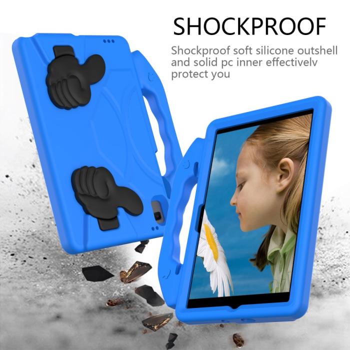Bild 3, Samsung Galaxy Tab A7 10.4 Skal EVA Shockproof För Barn Blå
