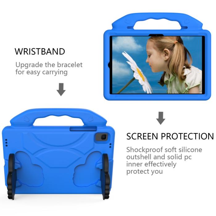 Bild 4, Samsung Galaxy Tab A7 10.4 Skal EVA Shockproof För Barn Blå