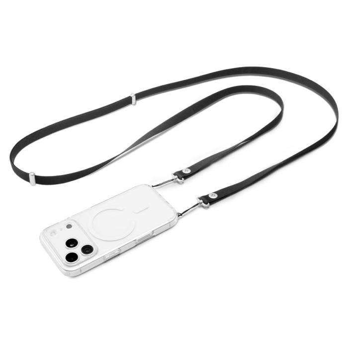 Bild 2, Spigen Mobilsnöre Lanyard Strap Crossbody Svart
