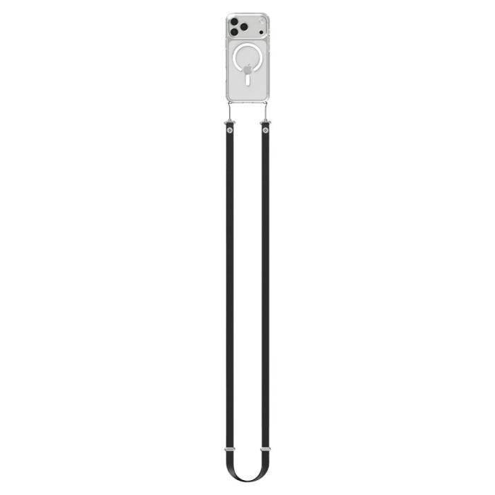 Bild 3, Spigen Mobilsnöre Lanyard Strap Crossbody Svart