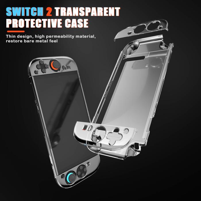 Bild 4, Nintendo Switch 2 Skal Transparent