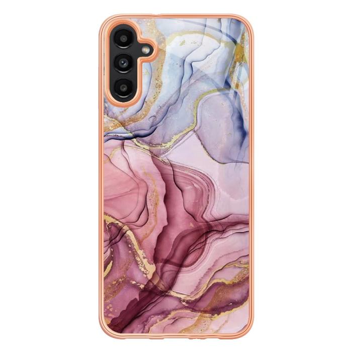Bild 2, Samsung Galaxy A54 5G Skal Marmor TPU Roséguld
