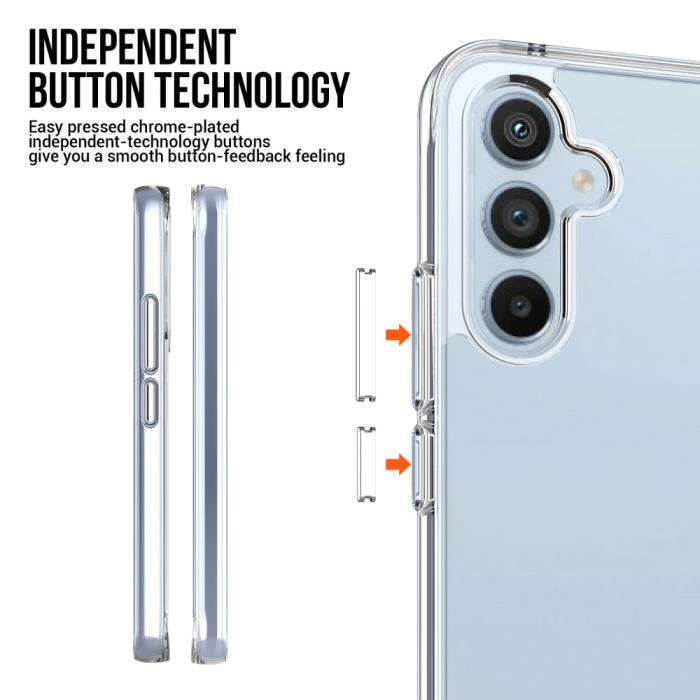 Bild 5, Samsung Galaxy A54 5G Skal Shockproof Hybrid Transparent
