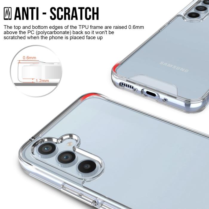 Bild 6, Samsung Galaxy A54 5G Skal Shockproof Hybrid Transparent