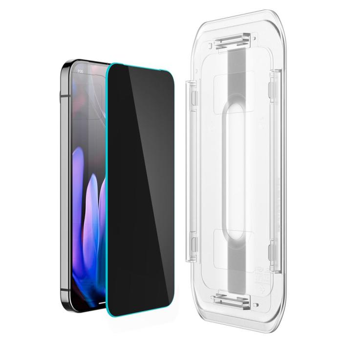 Bild 4, Spigen Google Pixel 9/9 Pro 2-PACK Skärmskydd GLAS.tR 