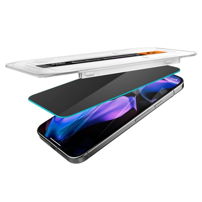 Bild 6, Spigen Google Pixel 9/9 Pro 2-PACK Skärmskydd GLAS.tR 