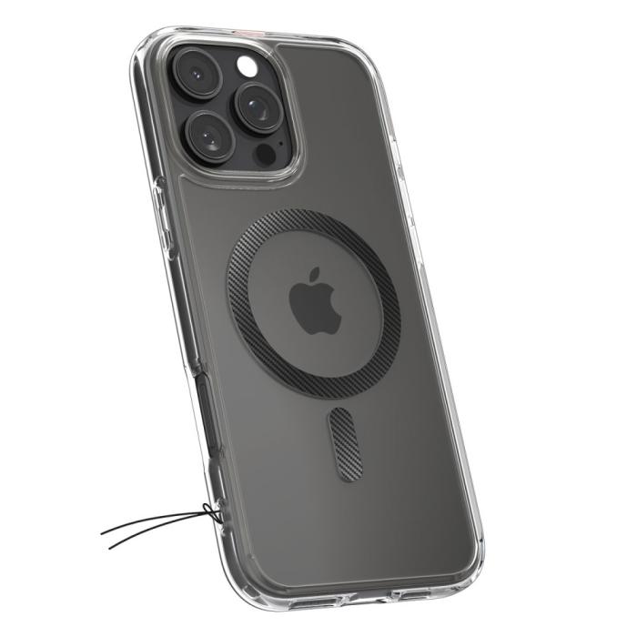 Bild 3, Spigen iPhone 16 Pro Max Skal MagSafe Mag Ultra Hybrid Carbon Fiber