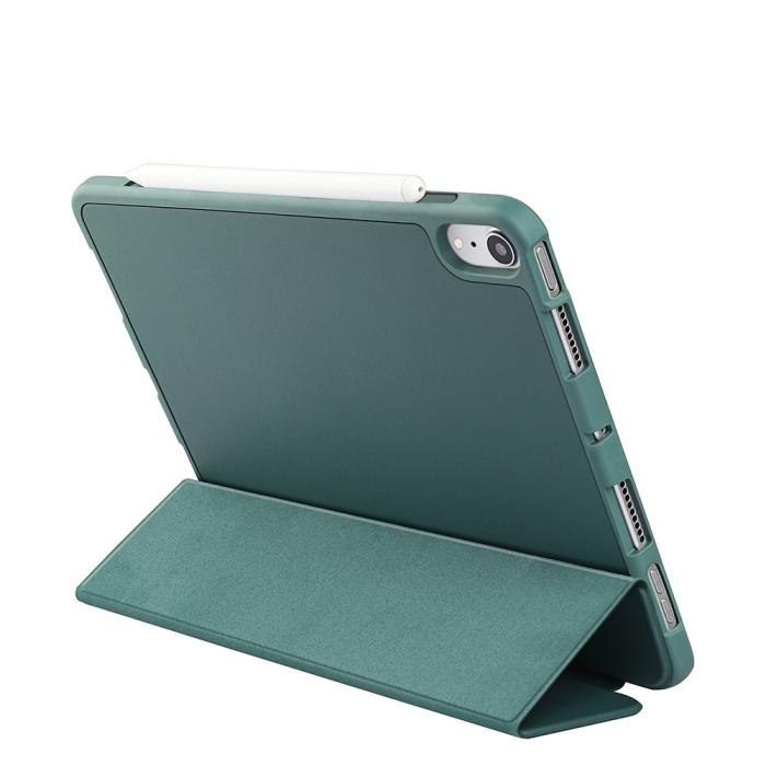 Bild 4, iPad Mini 2024/2021 Fodral Tri-Fold Pennhållare Forest Green