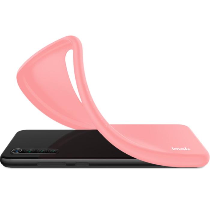 Bild 3, IMAK Samsung Galaxy S22 Ultra Skal Skin Touch TPU Ljus Rosa