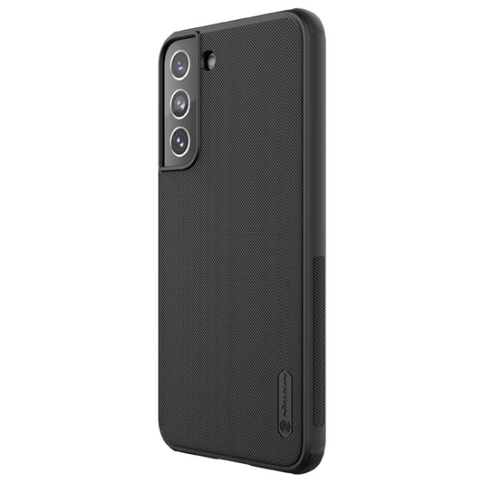 Bild 2, NILLKIN Samsung Galaxy S22 Skal Frosted Shield Svart