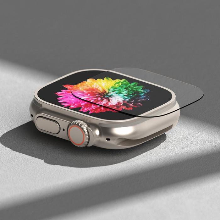 Bild 4, Ringke 4-PACK Härdat Glas ID Skärmskydd Apple Watch Ultra 49 mm