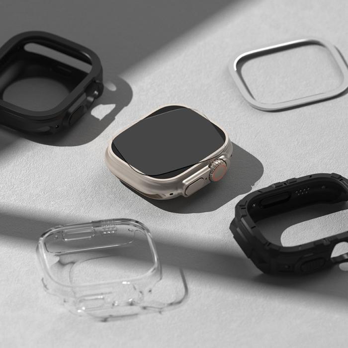 Bild 5, Ringke 4-PACK Härdat Glas ID Skärmskydd Apple Watch Ultra 49 mm