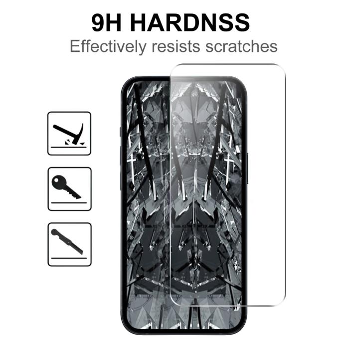 Bild 4, Samsung Galaxy S23 FE Skärmskydd Härdat Glas Transparent