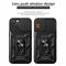 iPhone 15 Skal CamShield Ring Hybrid Svart