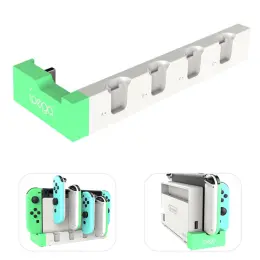 iPega Nintendo Switch LED Laddstation För Ställ och 4x Joy-Con