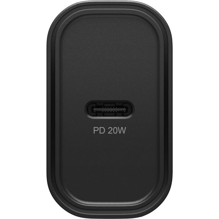 Bild 2, OtterBox 20W PD USB-C Väggladdare Svart