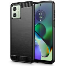 Tech-Protect Motorola Moto G54 5G Skal Borstad Stål Textur Svart