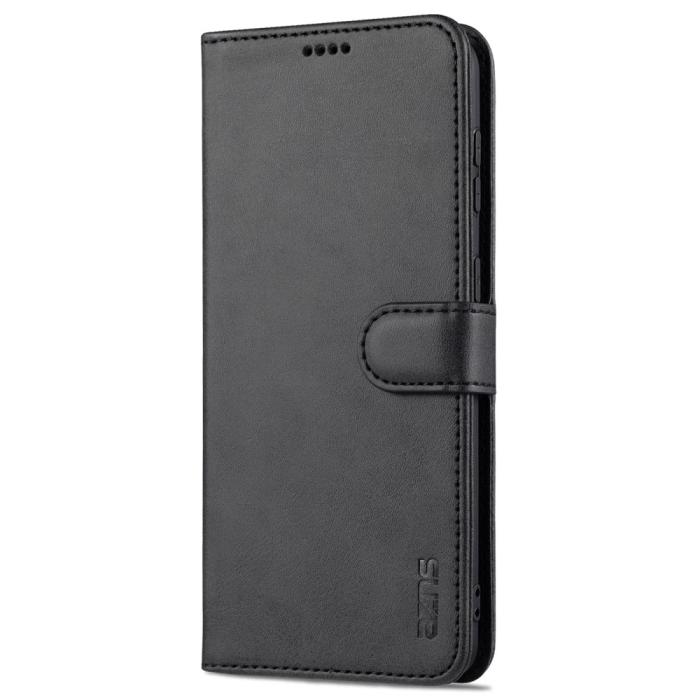 Bild 5, AZNS Samsung Galaxy S23 Fodral Läder Svart